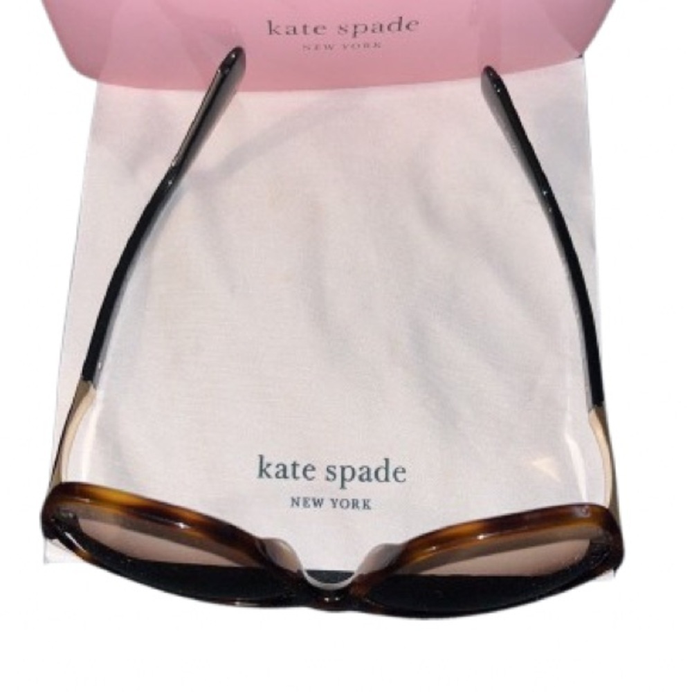 Kate Spade Jolyn brown tortoise shell sunglasses - Picture 6 of 11